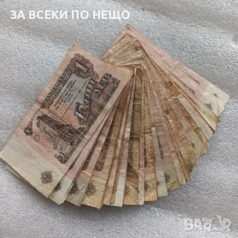 1 ЛЕВ 1974 - 51 БРОЯ, 1 СТОТИНКА 1962, 1988, 1989, снимка 3 - Нумизматика и бонистика - 54575080
