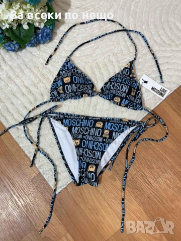 Moschino Дамски Бански С 2 Части👙Дамски Бански С Две Части Мошино Код VivaModa38