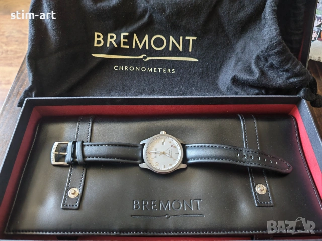 Швейцарски часовник Bremont solo 43 Chronometrе ,пълен комплект e, снимка 3 - Мъжки - 54989496