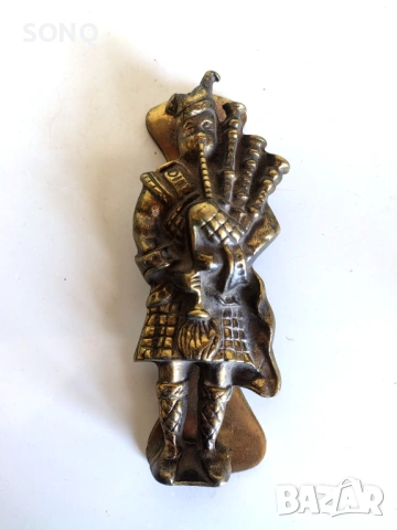 Страхотно Бронзово Чукало За Врата - Гайдар