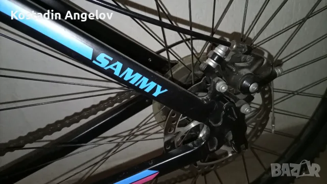 Велосипед Omega Sammy 27.5" | 21 скорости Shimano | Дискови спирачки + аксесоари, снимка 7 - Велосипеди - 55428083