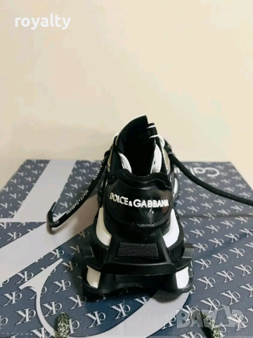 Dolce&Gabbana - Бяло и Черно Маратонки 36-44 Номер с Кутия , снимка 2 - Маратонки - 54654676