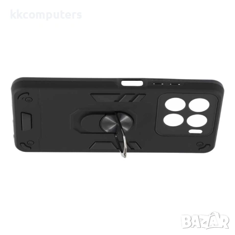ZTE Blade A56 калъф – PC+TPU, въртяща се подставка, 0.5 mm ръбове, протектор, 3 цвята, снимка 5 - Калъфи, кейсове - 54640745