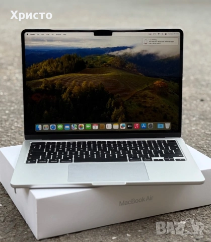 ГАРАНЦИОНЕН!!! Лаптоп Apple MacBook Air 13”, M3, 8GB RAM / 256GB SSD 