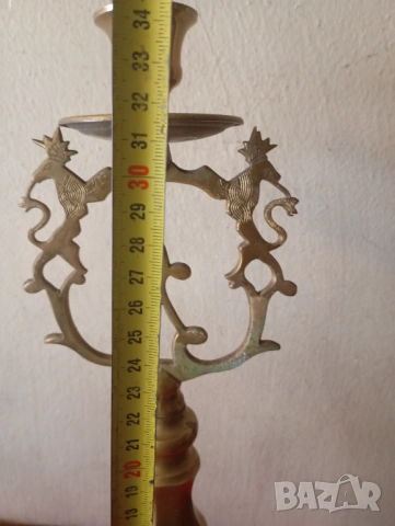 Винтидж свещник , снимка 4 - Други ценни предмети - 54287055