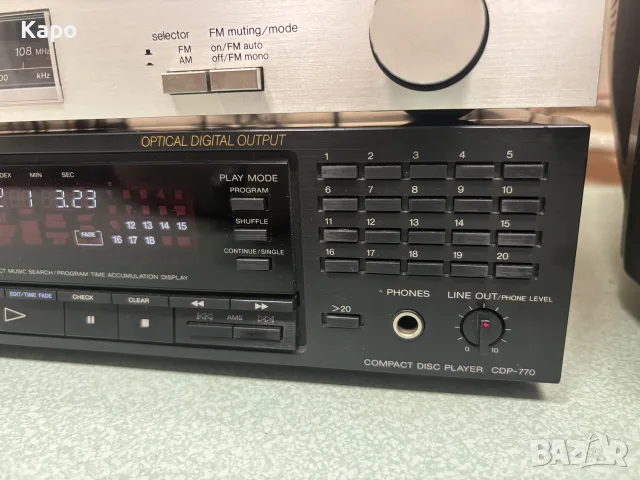 SONY CDP-770  CD Player , снимка 3 - Декове - 55378063