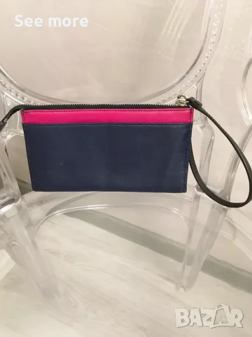 COACH портфейл/клъч естествена кожа, снимка 4 - Чанти - 52552122