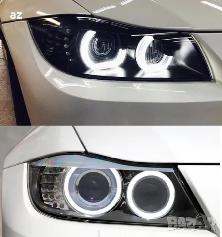 Cotton LED ангелски очи за БМВ, ГОЛФ, ХОНДА. и самозатъмняващо се фолио за фарове., снимка 4 - Аксесоари и консумативи - 55538819