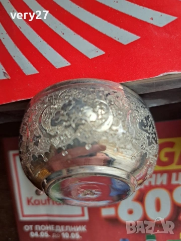 сребърен сервиз за кафе, снимка 3 - Сервизи - 54665392