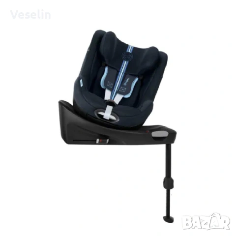 Стол за кола с база CYBEX SIRONA GI I-SIZE PLUS (61-105см) OCEAN BLUE, снимка 3 - Столчета за кола и колело - 54764392