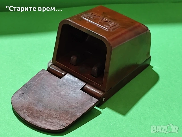 РЕТРО БАКЕЛИТОВ ПЕПЕЛНИК – БДЖ , снимка 7 - Антикварни и старинни предмети - 54048104