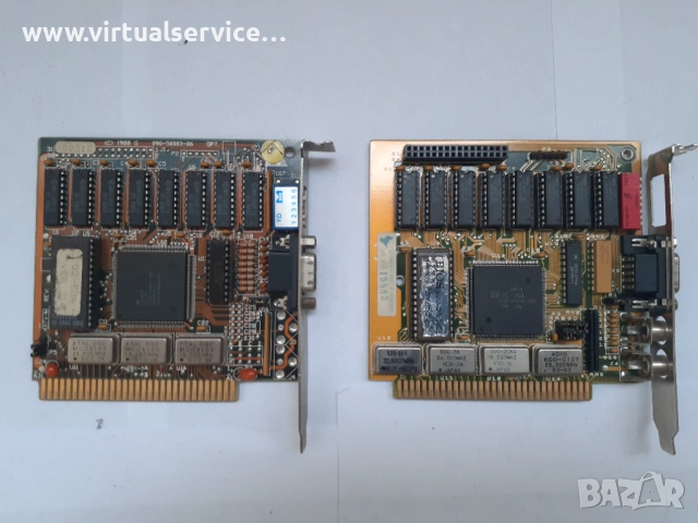 EGA/CGA/ Hercules видеоконтролери ISA