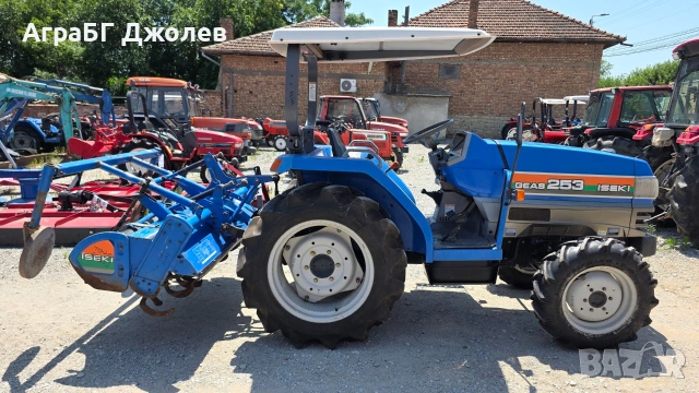Японски трактор Iseki TG253F GEAS с фреза, 4х4, 25 кс., АграБГ Джолев, снимка 4 - Селскостопанска техника - 55088496