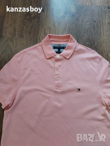 Tommy Hilfiger - страхотна мъжка тениска КАТО НОВА М, снимка 4 - Тениски - 55316806