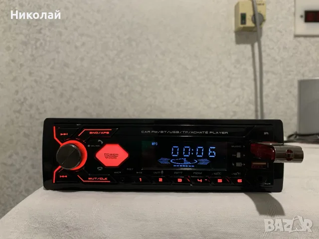 Авто радио с Bluetooth, снимка 2 - Аксесоари и консумативи - 55453235