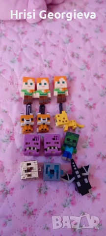 РАЗМЕНЯМ ФИГУРКИ MINECRAFT KINDER JOY