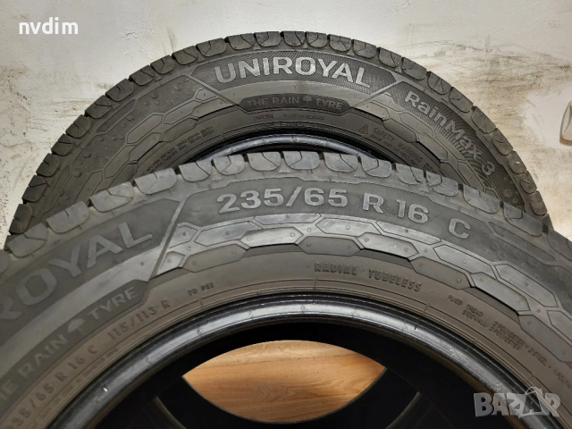235/65/16C Uniroyal / бус летни гуми, снимка 7 - Гуми и джанти - 54541817