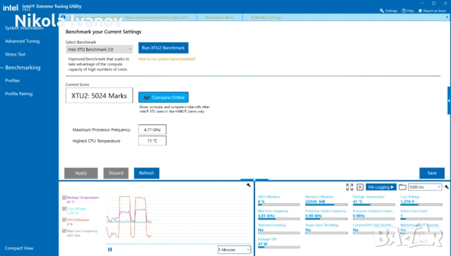 Intel Core i9 11900 8x5.20Ghz | 8 ядра | 16 нишки | Socket LGA 1200 | TDP 65W | UHD Graphics 750, снимка 4 - Процесори - 54099973