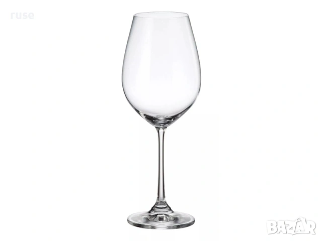 НОВИ! Чаши за червено вино 6 броя Bohemia Columba 650ml, снимка 4 - Чаши - 54676497
