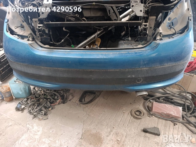 Задна броня за Peugeot 207 cc кабрио / Пежо 207 