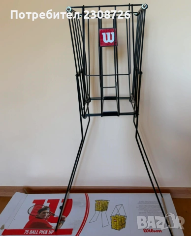 Кош за тенис топки Wilson, снимка 2 - Тенис - 54399842