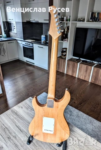 Yamaha Pacifica 112 Yellow Natural Satin, 1995, Taiwan, снимка 6 - Китари - 55005465