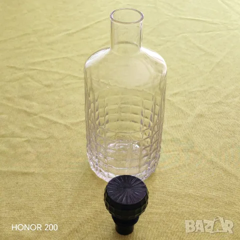 Стъклена гарафа. , снимка 2 - Други - 55391915