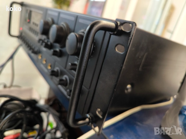 Усилвател професионален KAM KKA400 karaoke , снимка 6 - Ресийвъри, усилватели, смесителни пултове - 54083721