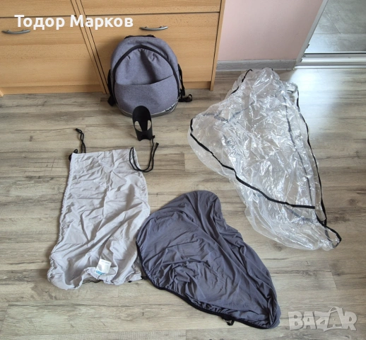 Бебешка количка BUBА ZAZA 3 в 1, снимка 15 - Детски колички - 54386707
