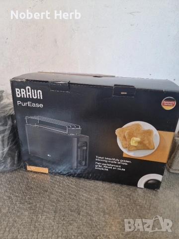 Тостер Braun HT3110BK - Черен
