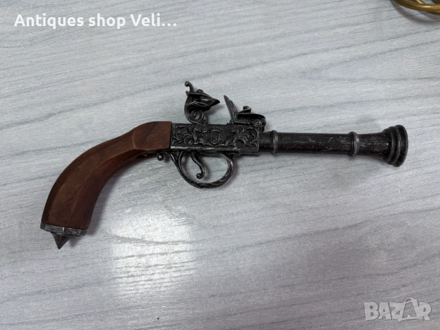 Декоративен пистолет №8122, снимка 3 - Други ценни предмети - 54289916
