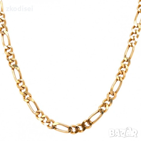 Златен синджир 15,57гр. 63,0см. 14кр. проба:585 модел:37726-5, снимка 2 - Колиета, медальони, синджири - 54134312