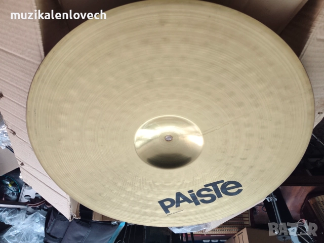 Paiste 20" 302 Ride Cymbal х 2 бр. - Made in Germany - 20 инча райд чинели, снимка 13 - Ударни инструменти - 54946344