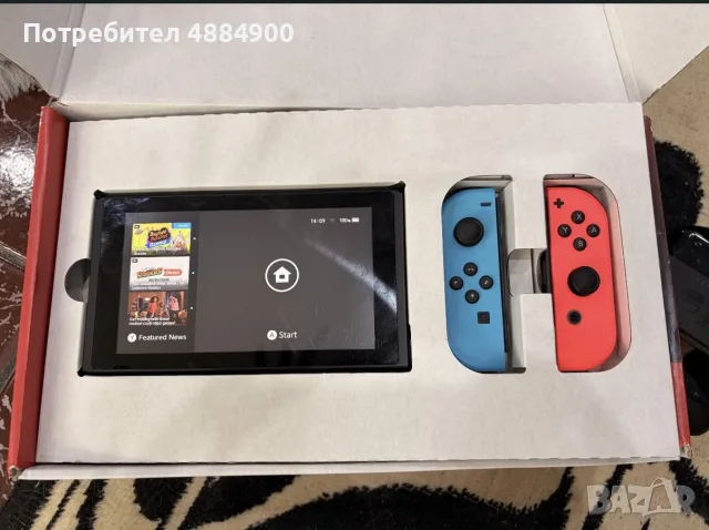 Nintendo Switch + безплатни 4 игри
, снимка 9 - Nintendo конзоли - 55420769
