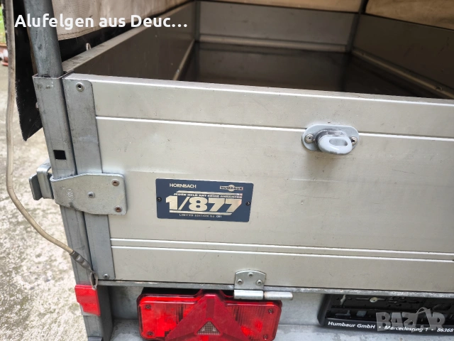 Ремарке Humbaur 750 kg, снимка 5 - Ремаркета - 54946171