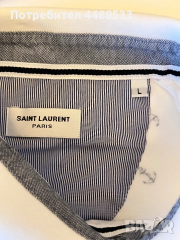 Polo Saint Laurent. Paris. L, снимка 5 - Тениски - 55252804