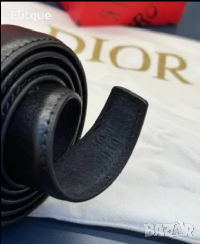 Колани Christian Dior от естествена кожа в кутия на марката , снимка 4 - Колани - 54388687