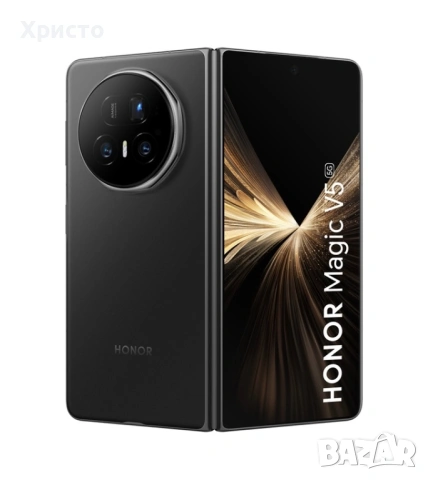 НОВ!!! HONOR Magic V5, 16GB, 512GB, Black  , снимка 5 - Други - 54556917