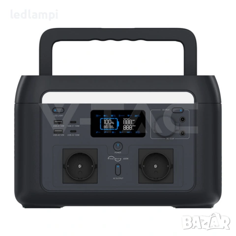 600W Преносима Захранваща Станция с LiFePO4 Батерия и Wi-Fi, снимка 3 - Друга електроника - 54144210