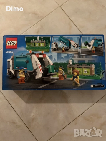 LEGO CITY 60386 Recycling TRUCK, снимка 2 - Конструктори - 55287068