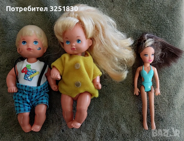 Лот от три броя ретро кукли на Маttel, снимка 2 - Кукли - 54721296