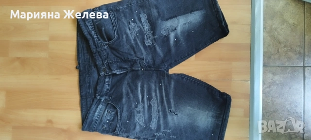 мъжки къси панталони деним