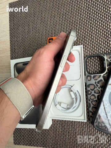 256gb❗️ iPhone 15 PRO MAX Лизинг от 15€/мес - Natural Titanium, снимка 7 - Apple iPhone - 55011536