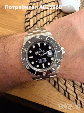 Rolex Submariner Date 41mm lBlack, снимка 5 - Мъжки - 54526581