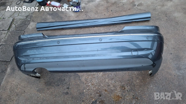 Оригинален AMG пакет броня,предна, задна и прагове за CLK w209, снимка 8 - Части - 54646904