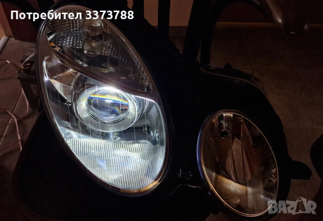 Продавам BiLed фарове за W211 (PreFace) , снимка 4 - Части - 55021504