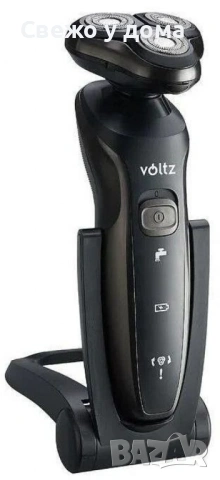 Самобръсначка V o l t z , USB, 3W, черна, 2 ГОДИНИ ГАРАНЦИЯ