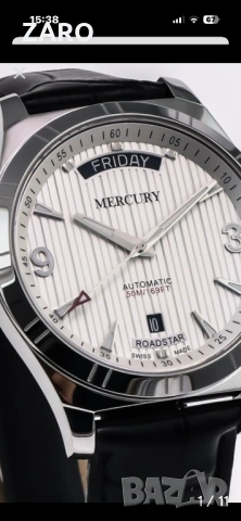 Швейцарски автоматичен часовник Mercury Roadstar