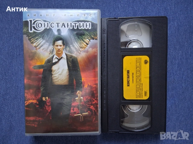 Видеокасета VHS Константин, снимка 2 - Други жанрове - 54459725