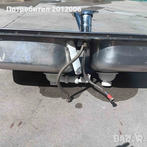 Иноксова мивка със смесител, снимка 5 - Мивки - 54226712